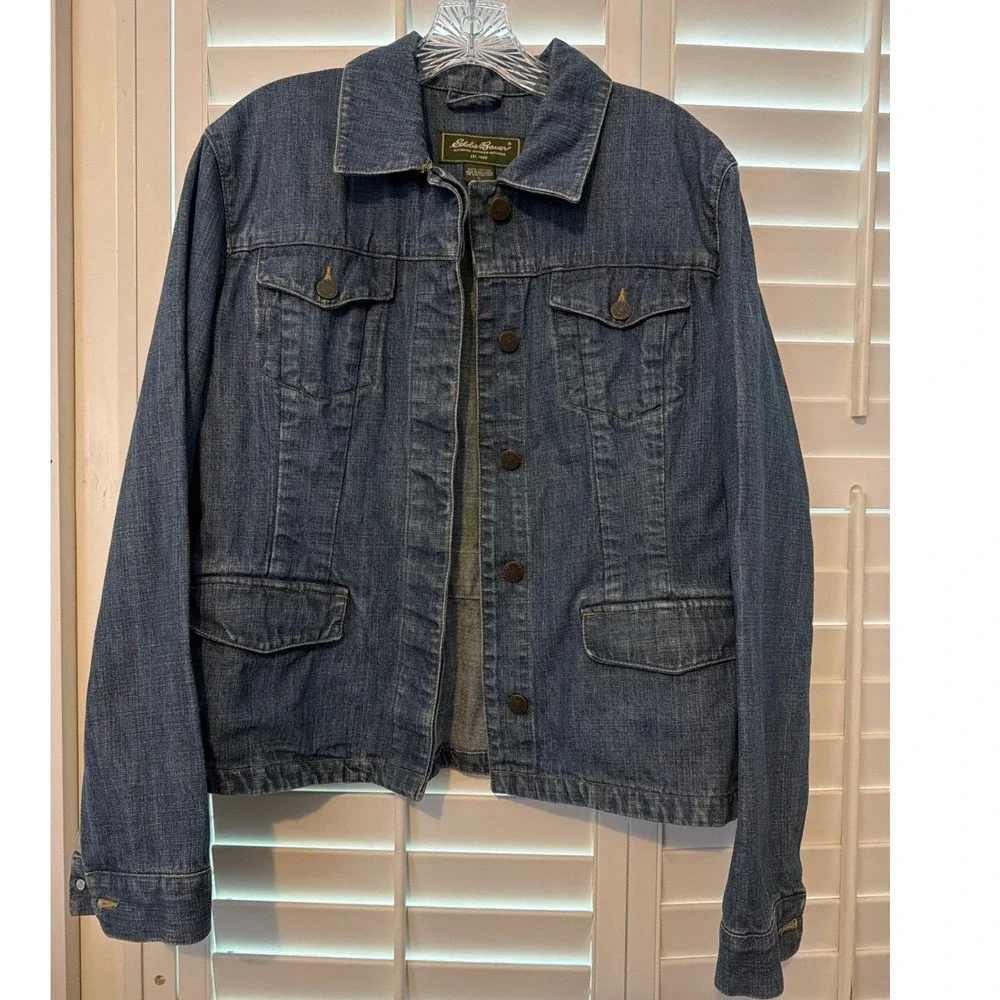 Eddie Bauer denim/jean jacket women